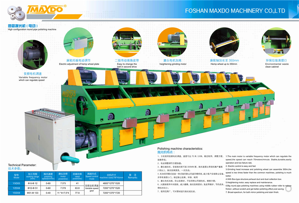 圆管抛光机（电动）